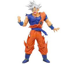 ACTION FIGURE - DRAGON BALL Z SUPER SON GOKU ULTRA INSTINCT 18CM - NO.01